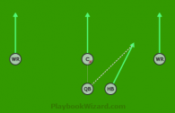 5 on 5 flag football play