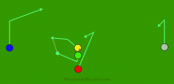 Button hooks escape is a 5 on 5 flag football play